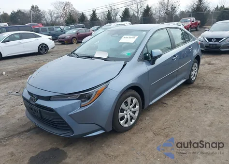 2025 Toyota Corolla Le from USA, damaged, VIN 5YFB4MDE5SP275785